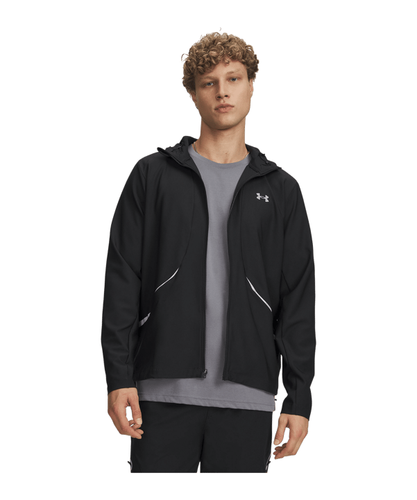 Under Armour Unstoppable Woven Giacca Nero C002 - nero