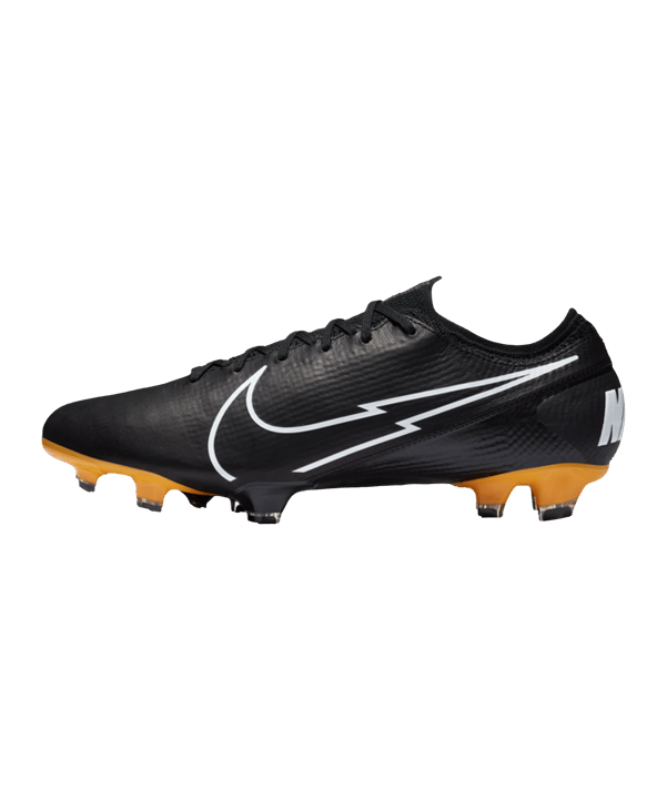 Nike Mercurial Vapor XIII Tech Craft Elite Leder FG Schwarz F017 - schwarz