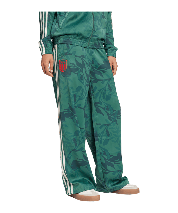 adidas Italy Tracksuit Hose Damen Grün - gruen