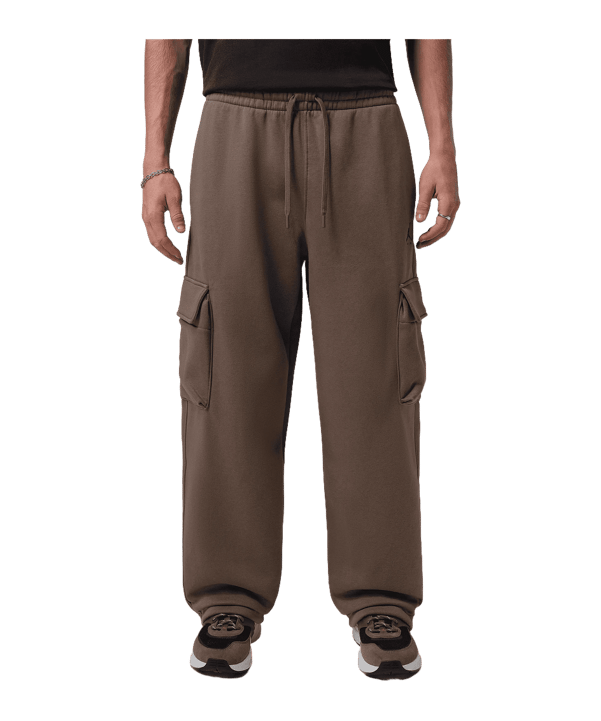 Jordan Brooklyn Fleece Oversized Cargo Braun - braun