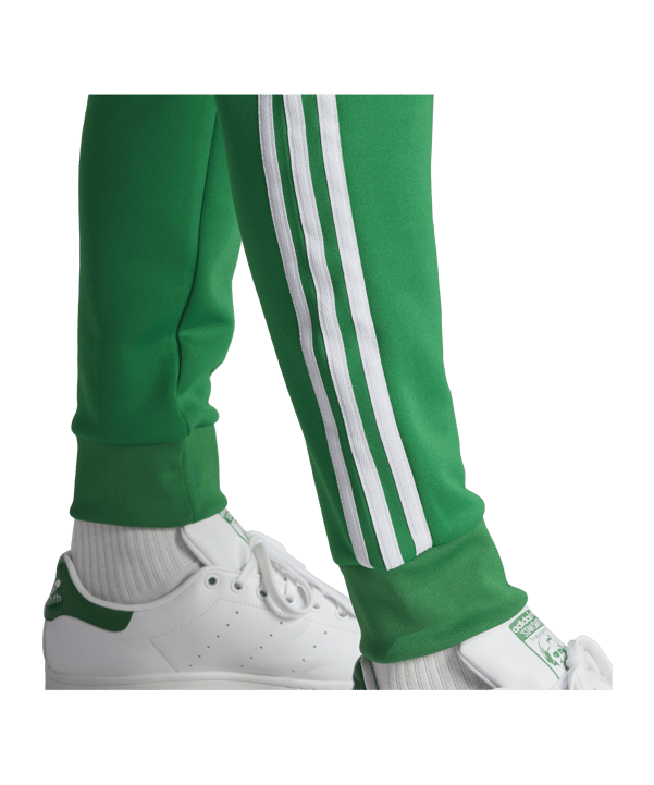 adidas Originals Jogginghose Grün Weiss - gruen