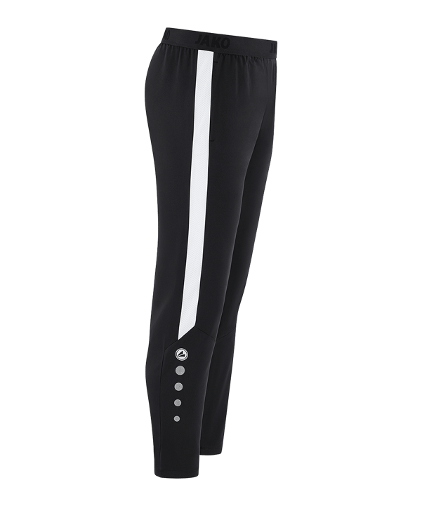 JAKO Power Freizeithose Schwarz Weiss F802 - schwarz