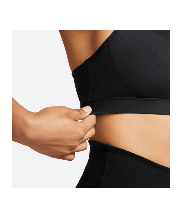 Nike Swoosh Medium Support Sport-BH Damen F010 - schwarz