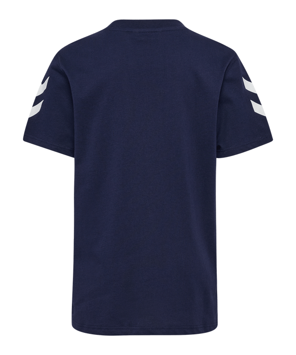 Hummel Go 2.0 Chevron T-Shirt Kids Blau F7026 - blau