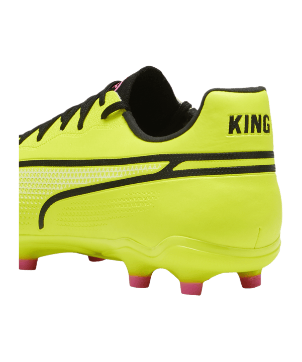 PUMA KING Pro FG/AG Phenomenal Gelb Schwarz Pink F05 - gelb