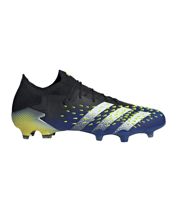 adidas Predator FREAK.1 L FG Superlative Schwarz Weiss - schwarz
