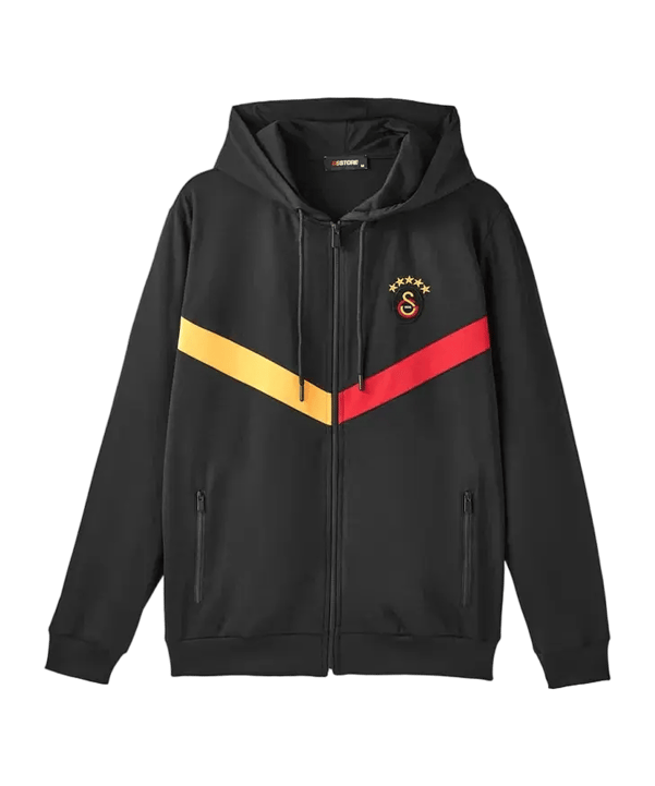 Galatasaray Istanbul Trainingsanzug Schwarz - schwarz