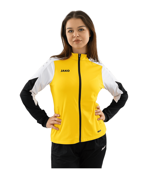 JAKO Dynamic Trainingsjacke Damen Gelb F305 - gelb