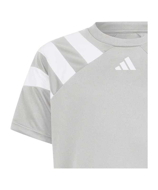 adidas Fortore 23 Trikot Kids Grau Weiss - grau