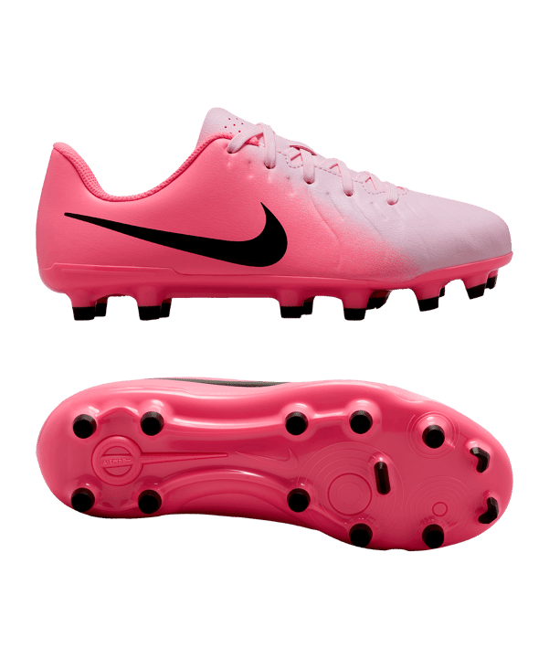 Nike Jr Tiempo Legend X Club FG/MG Mad Brilliance Kids Rot Schwarz F601 - rot