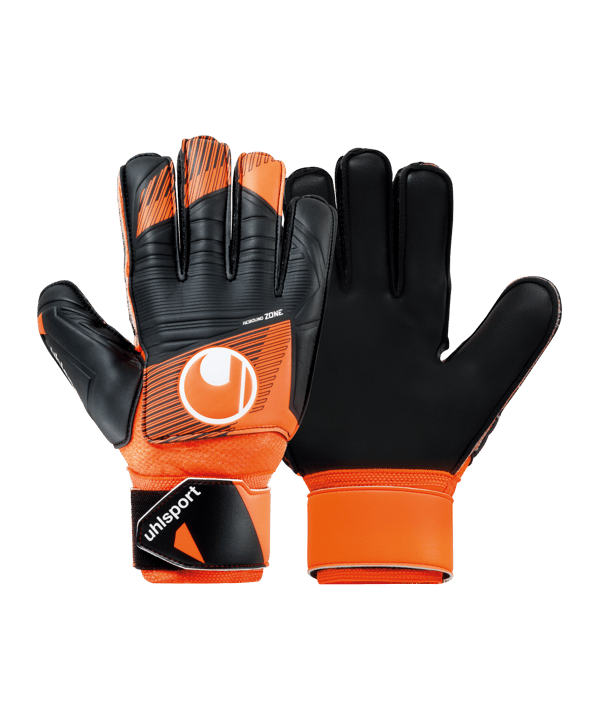 uhlsport Soft Resist+ Flex Frame TW-Handschuhe Orange Schwarz F01 - orange