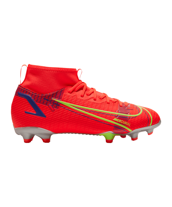Nike Jr Mercurial Superfly VIII Spectrum Academy FG/MG Kids Rot F600 - rot