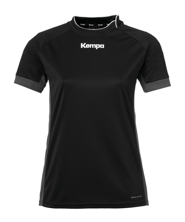 Kempa Prime Trikot Damen Schwarz Grau F01 - schwarz