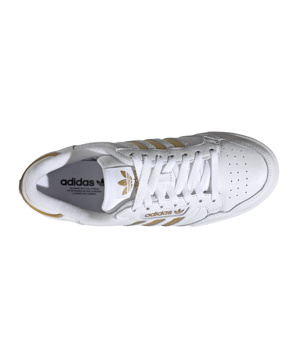 adidas Originals Continental 80 Stripes Damen Gold - weiss