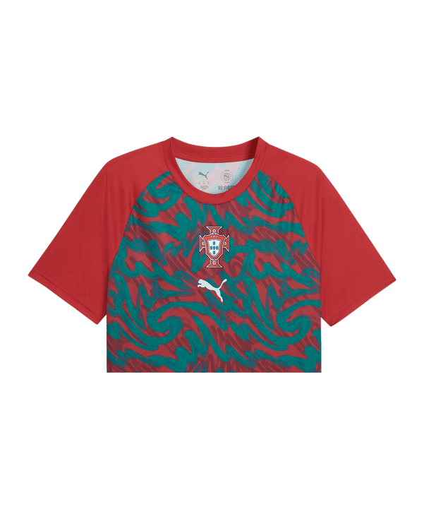 PUMA FPF Portugal Prematch T-Shirt WM 2026 Rot F37 - rot