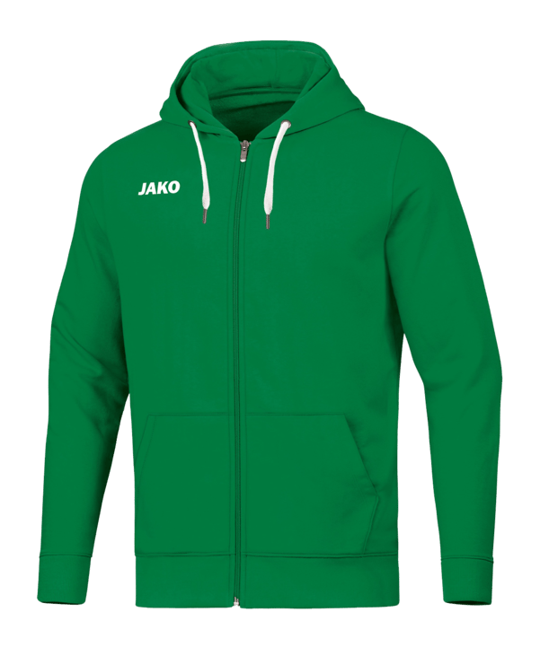 JAKO Base Kapuzenjacke Grün F06 - gruen