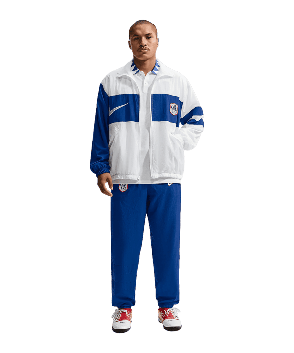 Nike FC Chelsea London Repel I96 Track Jacke Weiß F100 - weiss