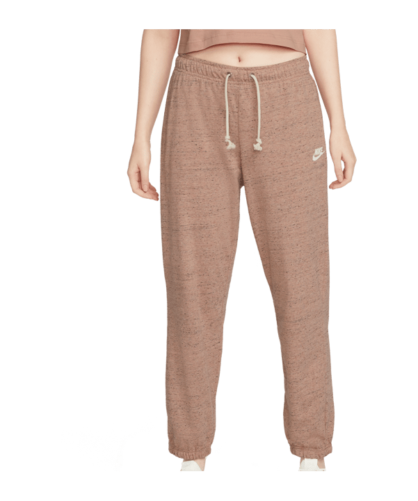 Nike Gym Vintage Jogginghose Damen Rosa Weiss F609 - rosa