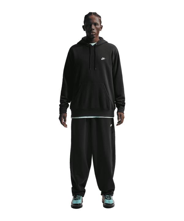 Nike Sportswear Club Oversized Jogginghose Schwarz F010 - schwarz