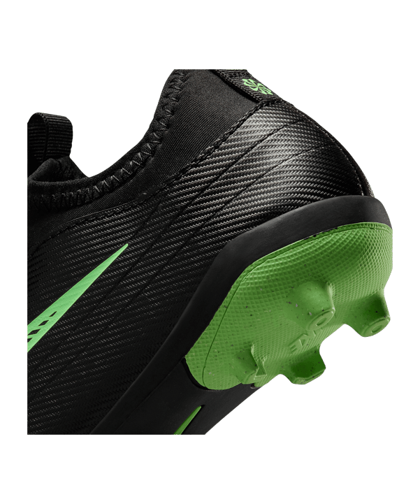 Nike Jr. Air Zoom Mercurial Vapor XVII Club PS Low MG Shadow Bambini Nero C001 - nero