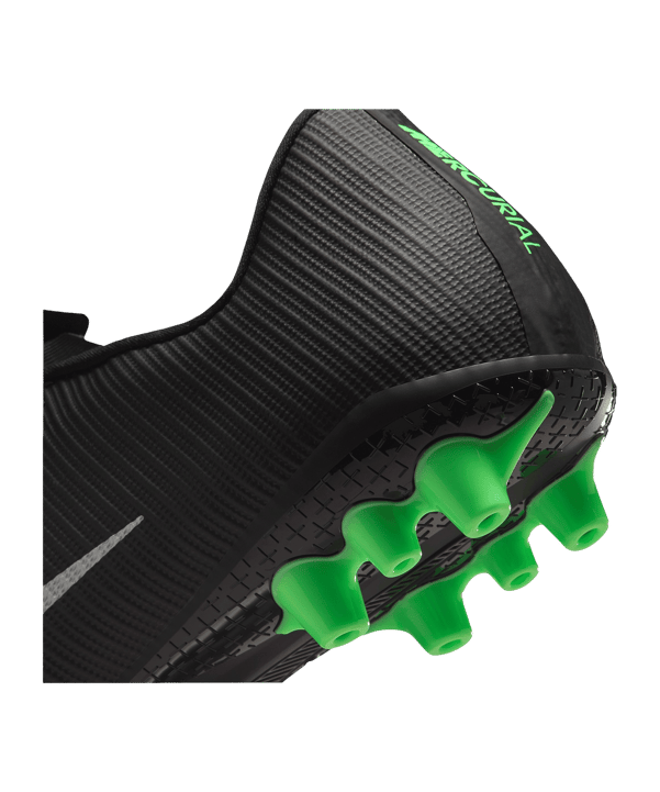 Nike Air Zoom Mercurial Vapor XVII Academy Low AG Shadow Zwart K001 - zwart