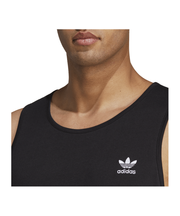 adidas Originals Essentials Tanktop Schwarz - schwarz