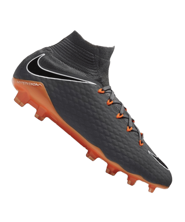 Nike Hypervenom Phantom III Pro DF FG Grau F081 - grau