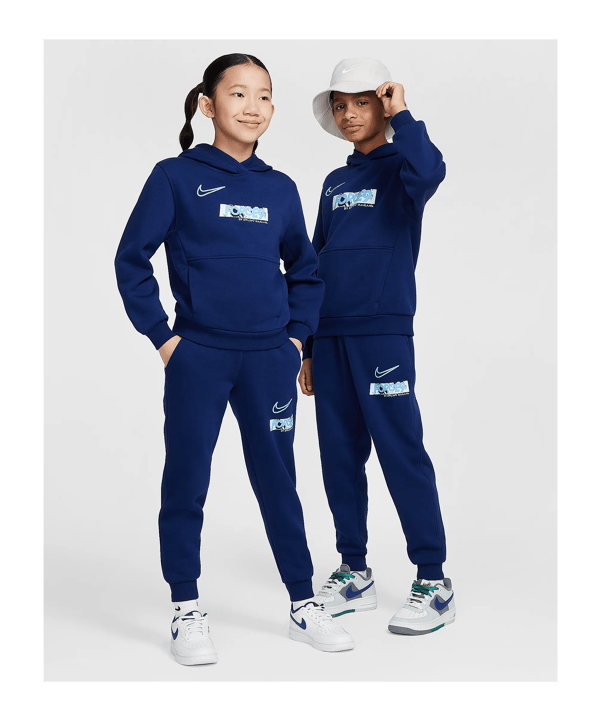 Nike Club Fleece Jogginghose Kids Blau F492 - blau