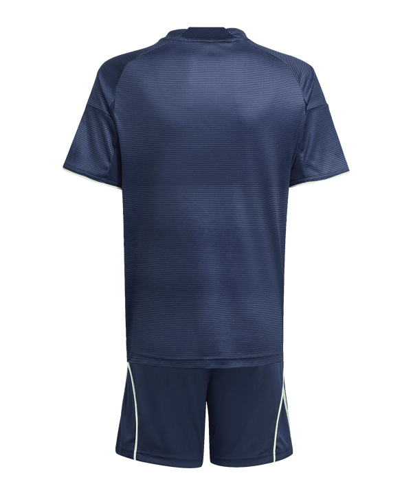 adidas Real Madrid Mini Trikot Set Away 2025/2026 Kids Blau - blau