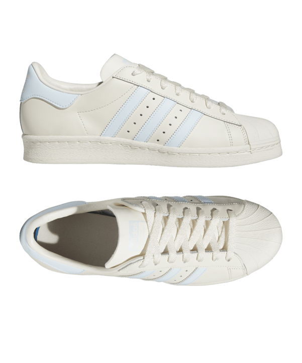 adidas Originals Superstar 82 Weiss Blau - weiss