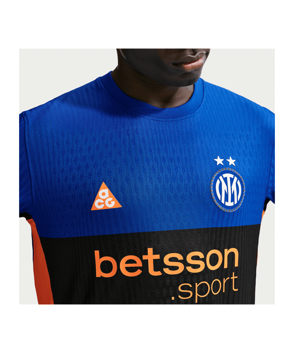 Nike ACG X Inter Mailand Authentic 4th Trikot 2025/2026 Blau F413 - blau