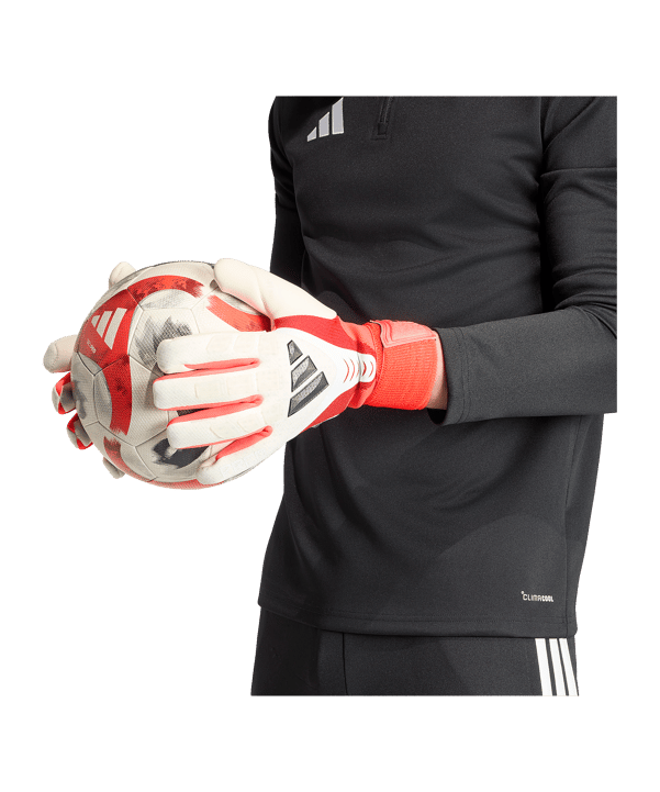 adidas Predator Pro Strap Torwarthandschuhe Weiß - weiss