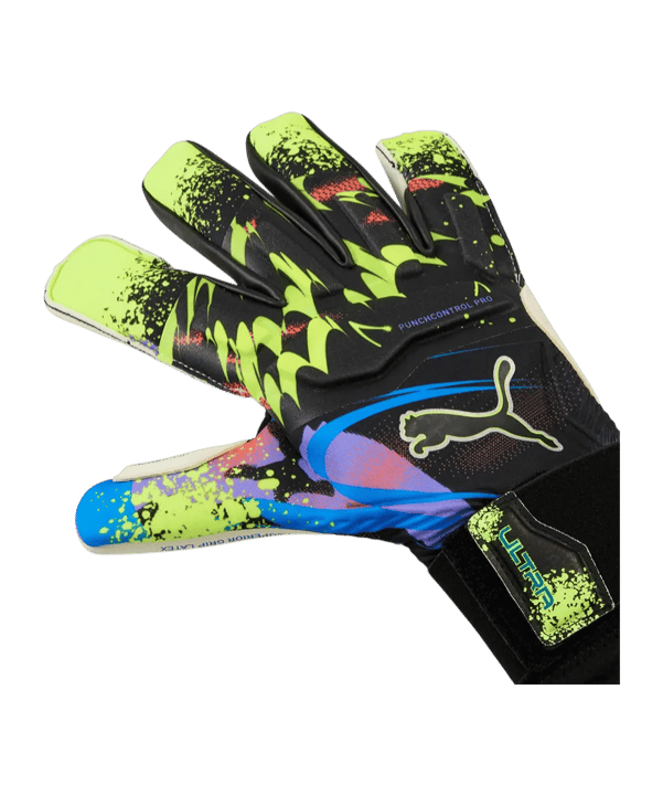 PUMA Ultra Ultimate Teaser Hybrid Torwarthandschuhe Schwarz F01 - schwarz
