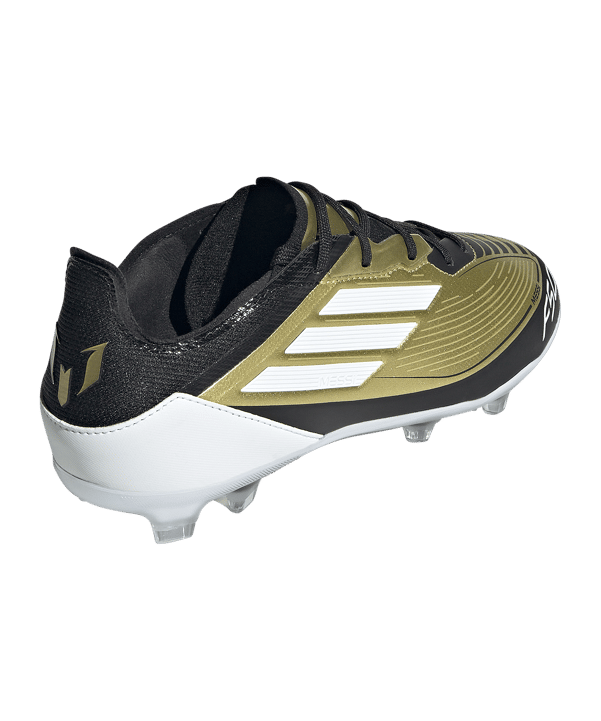 adidas F50 Elite FG Messi Triunfo Dorado Kids Gold Weiss - gold