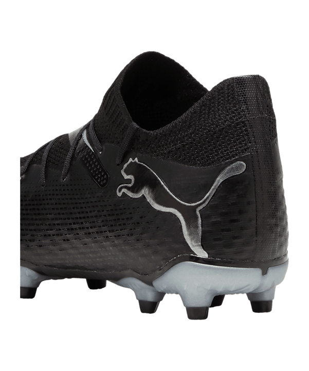 PUMA FUTURE 7 Pro FG/AG Eclipse Jr Kids Schwarz Silber F02 - schwarz