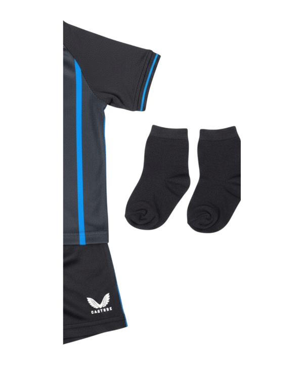 Castore Trikot Set 2025/2026 Kinder Schwarz - schwarz