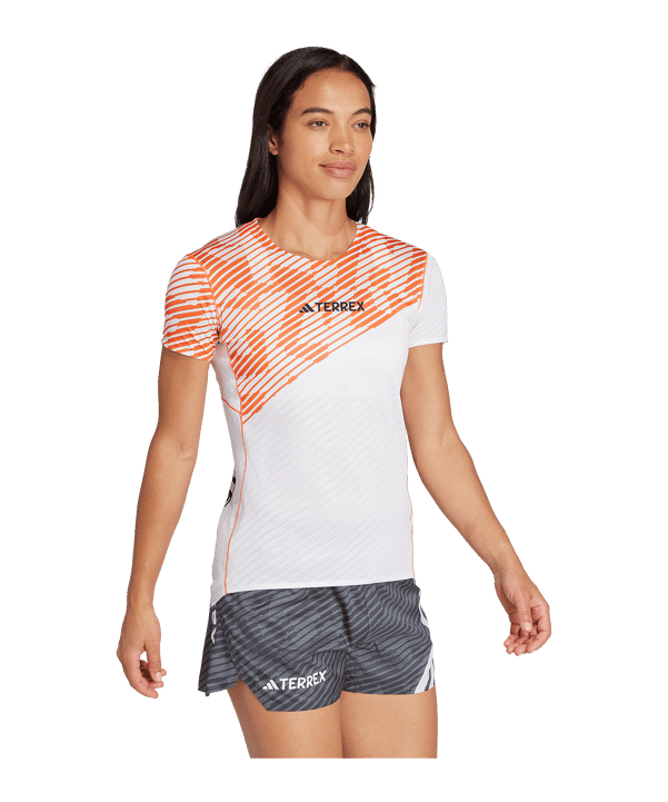 adidas Terrex Pro T-shirt Donna Bílá - bianco