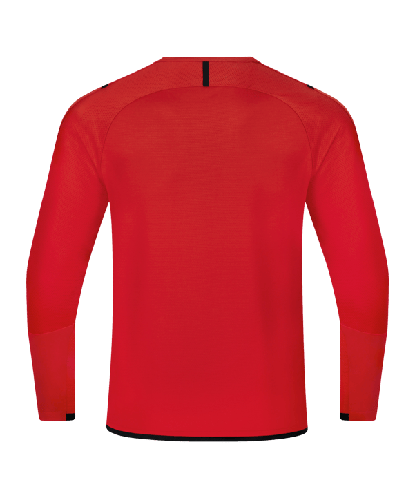 JAKO Challenge Sweatshirt Rot Schwarz F101 - rot