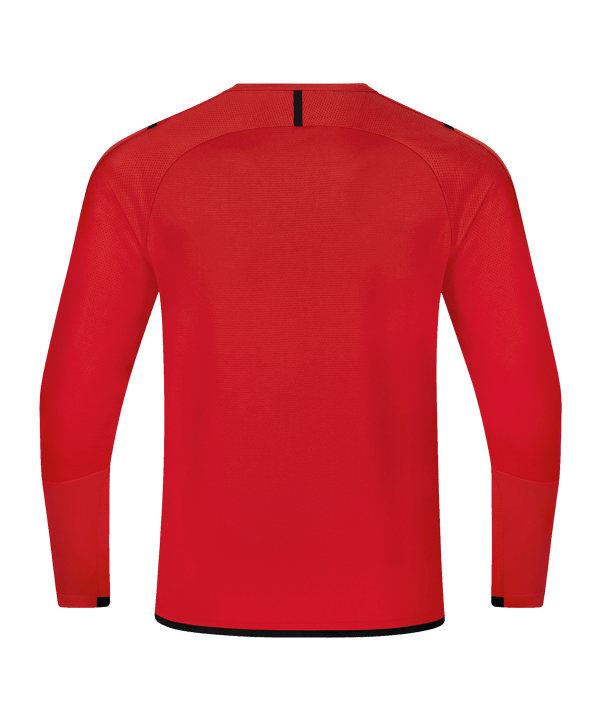 JAKO Challenge Sweatshirt Rot Schwarz F101