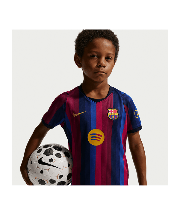 Nike FC Barcelona 3 Piece Kit Divisa da gara Home 2026 Bambini Rosso C683 - rosso