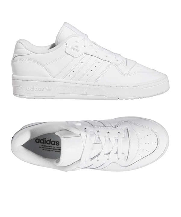 adidas Originals Rivalry Low Weiss Weiss - weiss