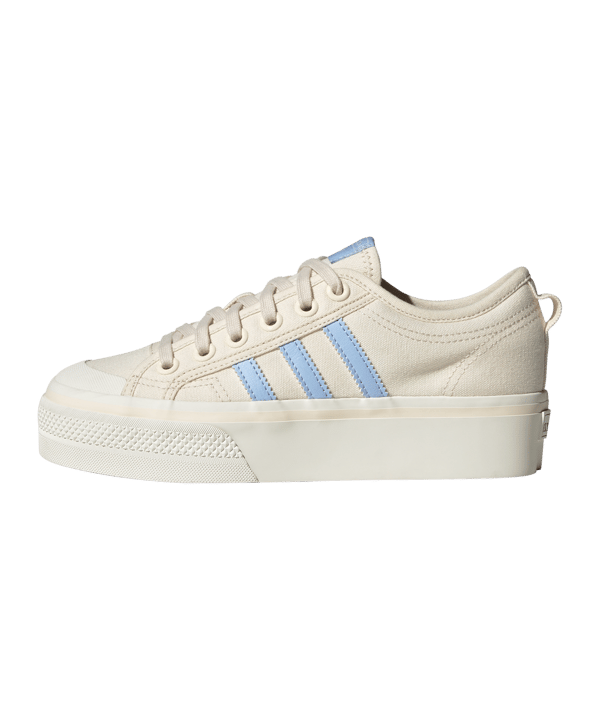 adidas Originals Nizza Platform Damen Beige - weiss