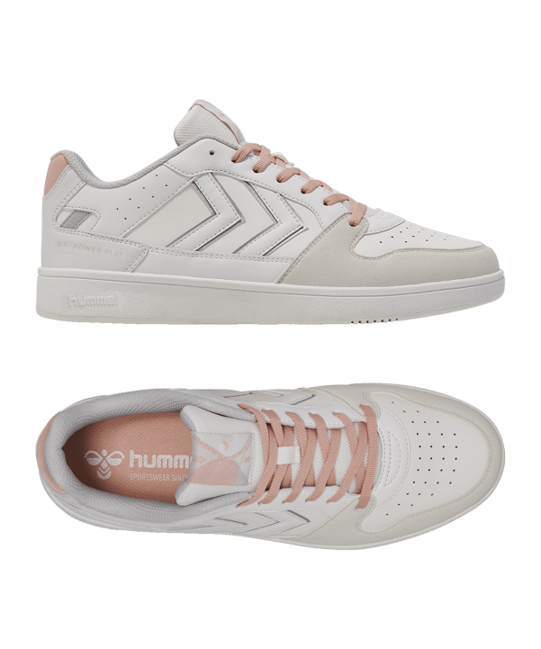 Hummel St. Power Play Sneaker Damen Weiß F9341 - weiss