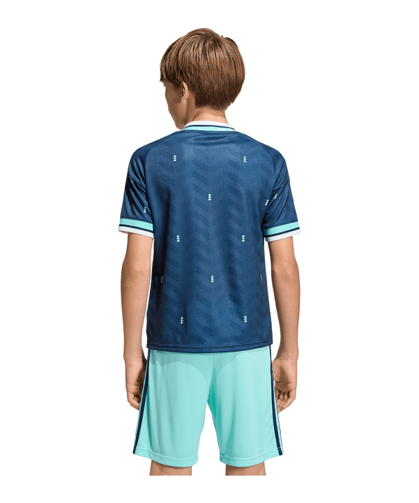 adidas DFB Deutschland Trikot Away WM 2026 Kids Blau - blau
