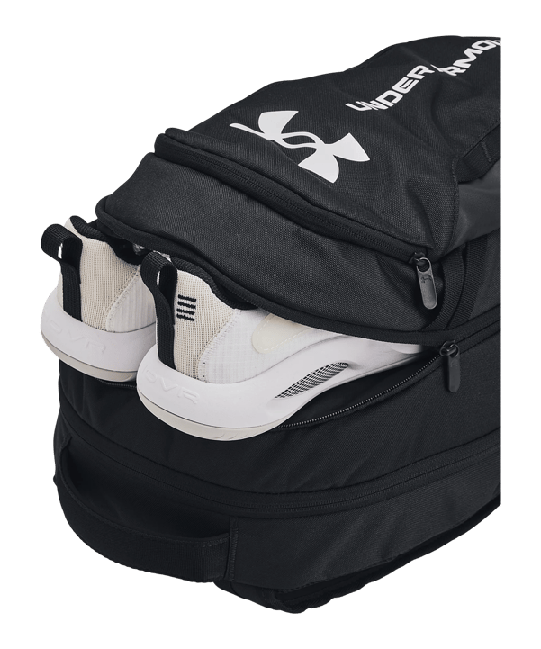 Under Armour Hustle 6.0 Rucksack Schwarz F002 - schwarz