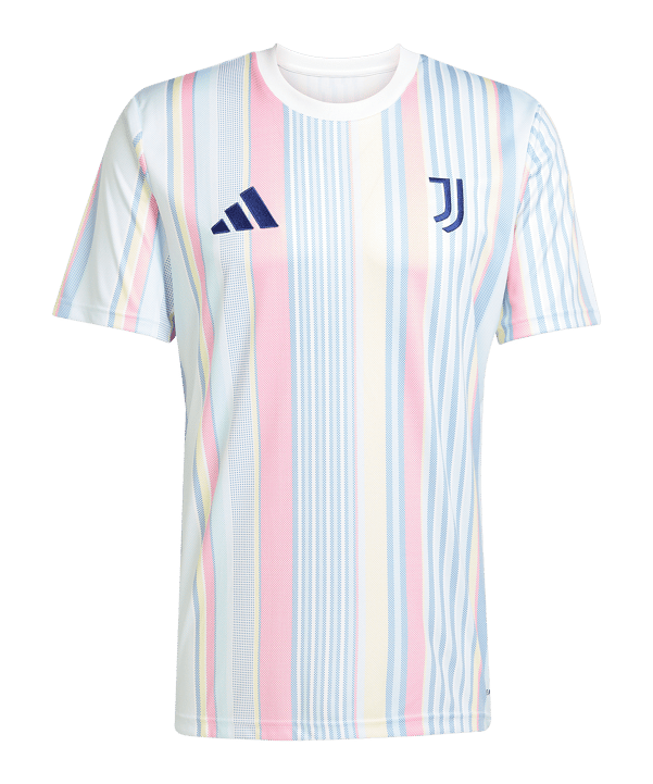 adidas Juventus Turin Prematch Trikot Weiß - weiss