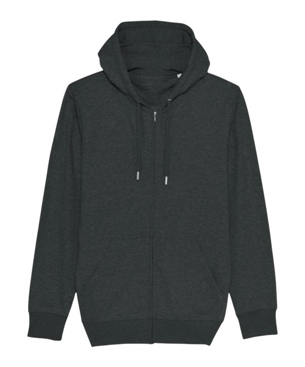 Merch Connector Zip-Hoodie Dark Heather Grey FC651 - grau