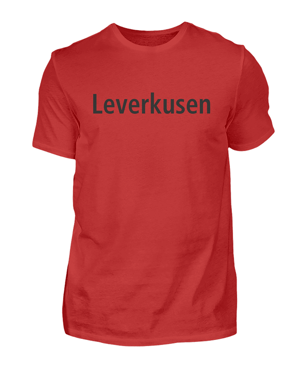 T-Shirt "Leverkusen" Rot - rot