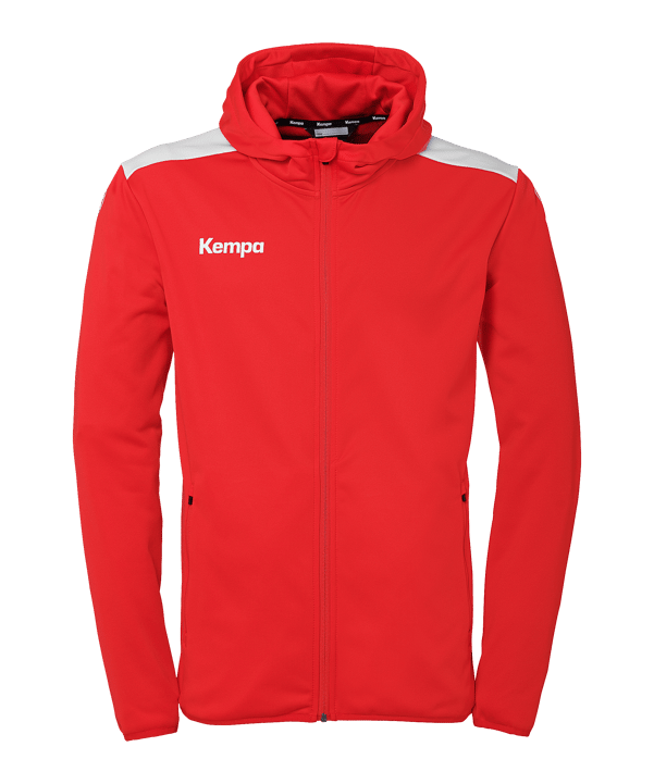 Kempa Emotion 27 giacca con cappuccio bambini  rosso F61 - rosso