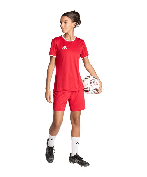 adidas Entrada 26 Short Damen Rot - rot